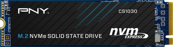 PNY CS1030 500GB M.2 2280 PCI-E x4 Gen3 NVMe Диск SSD