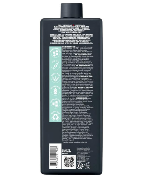 Label.M Organic Lemongrass Шампунь 1000 ml