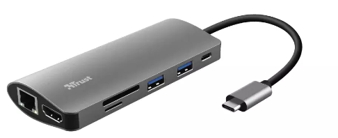 Trust Dalyx 7-в-1 Док-станция USB-C