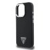Guess PU Grained Triangle Logo MagSafe Case Защитный чехол для iPhone 16 Pro Max / чёрный