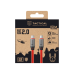 Обложка книги «Tactical Fat Man 2.0 USB-C/USB-C Кабель 1m / красный»