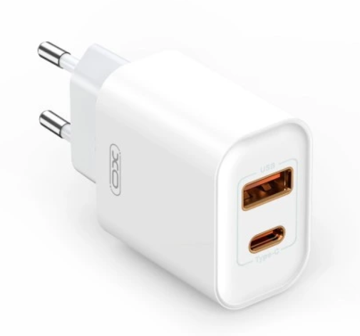 XO CE12 USB - USB-C Зарядное Устройство 20W XO CE12 USB - USB-C Зарядное Устройство 20W