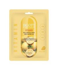 Jigott Vitamin Real Ampoule Mask Тканевая Маска Для Лица 27ml