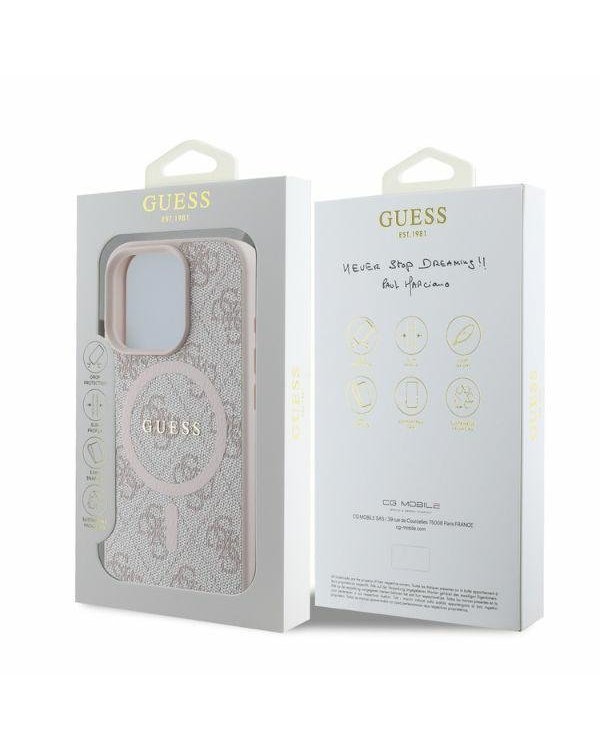 Guess GUHMP16XG4GFRP Чехол для Apple iPhone 16 Pro Max