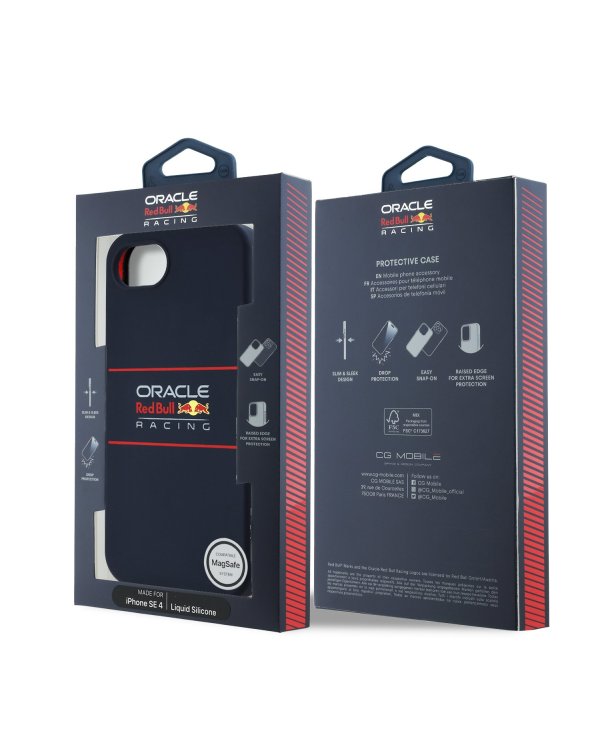 Red Bull Silicone Powerbar MagSafe Case Чехол для Apple iPhone 16e