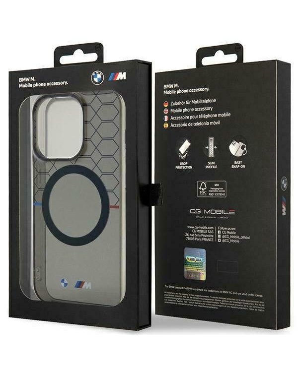 BMW BMHMP15LHGPK Чехол для Apple iPhone 15 Pro