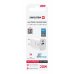 Swissten Edge GaN Зарядное устройство USB-C PD 20W + USB-A 18W QC