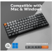 Keychron K2 Max QMK/VIA Беспроводная Механическая клавиатура / Banana Switch