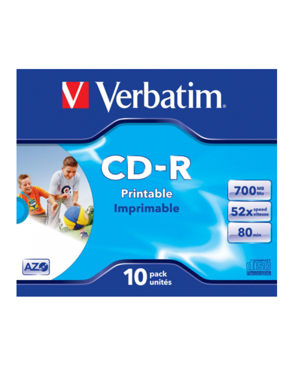 Verbatim CD-R AZO Матрицы 700MB 52x 10 шт.