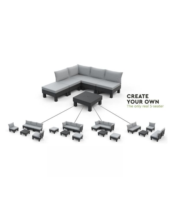 Keter 29212921900 Elements 3-местный диван