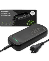 Qoltec 50762 Зарядное устройство для электровелосипеда 36V / 42V / 2A