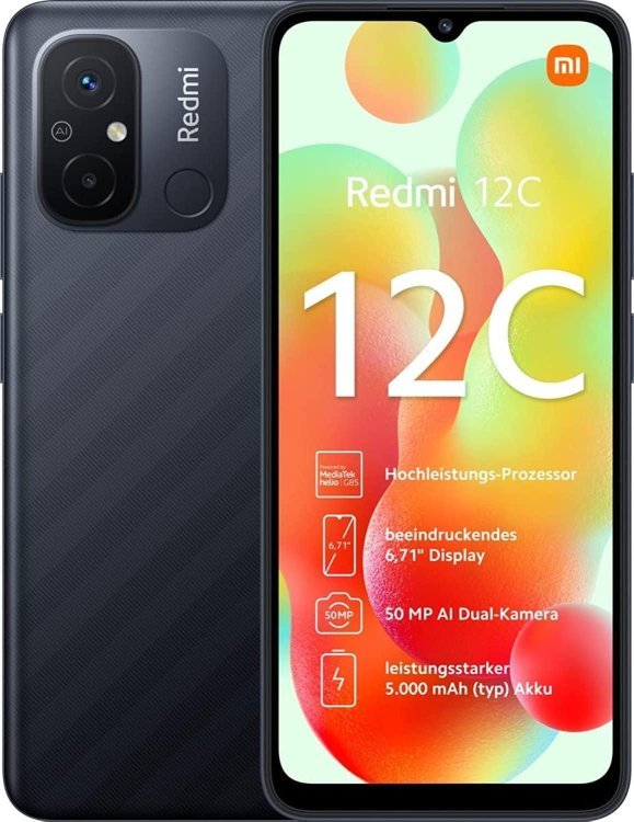 Обложка книги «Xiaomi Redmi 12C Мобильный Телефон 6GB / 128GB»