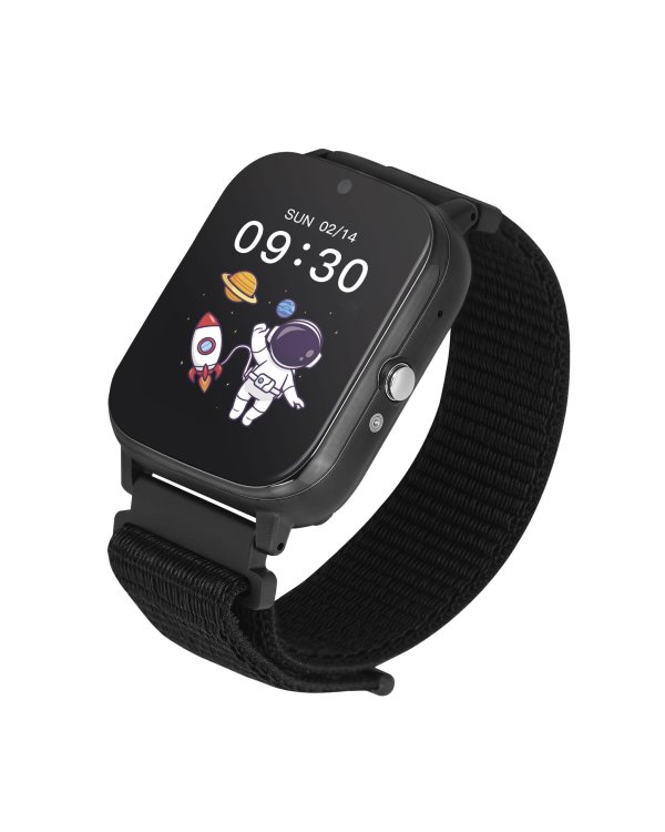 Garett Smartwatch Kids Tech 4G Black velcro Умные часы