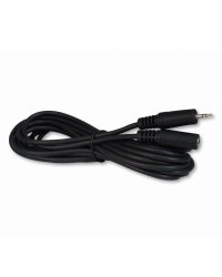 RoGer Аудио Провод 2.5 mm (M) -> 2.5 mm (F) 2m Черный