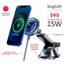 Swissten Магнитный автомобильный держатель 15W (MagSafe compatible)