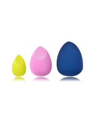 Real Techniques Prism Glo Sponge Set Perfect Blend Trio Набор губок для макияжа