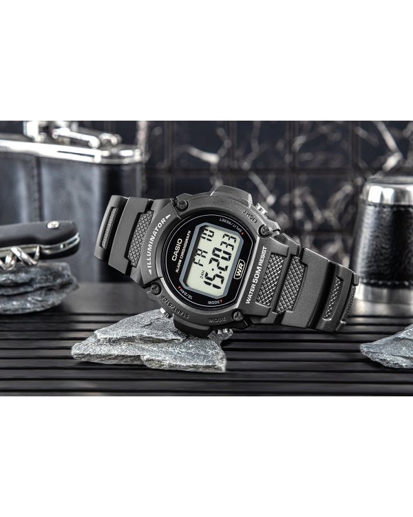 CASIO W-219H-1AVDF Мужские часы
