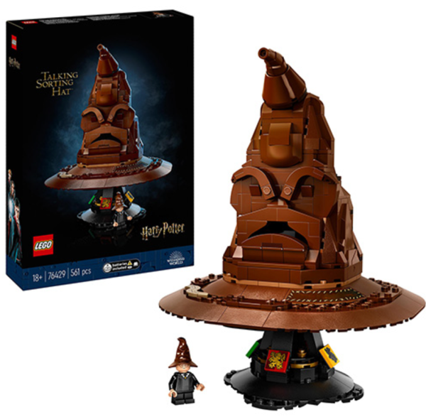 Обложка книги «LEGO 76429 Talking Sorting Hat Конструктор»