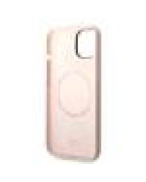 Karl Lagerfeld MagSafe Compatible Liquid Silicone Karl and Choupette Case Защитный чехол для iPhone 14 Plus / розовый