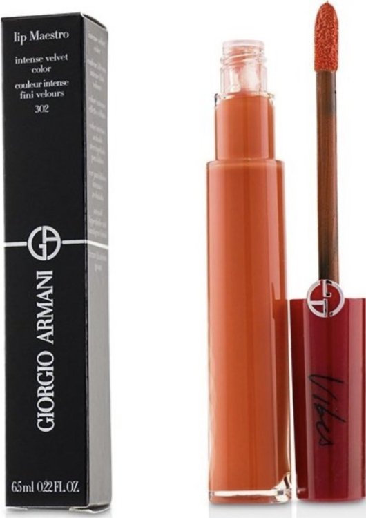 Giorgio Armani Lip Maestro Lip Stain Жидкая Губная Помада 302 Orange