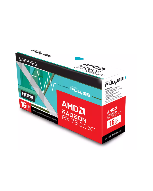 Дополнительное изображение книги «Sapphire Radeon RX 7600 XT Pulse Видео Карта 16GB / GDDR6»