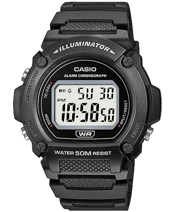 CASIO W-219H-1AVDF Мужские часы