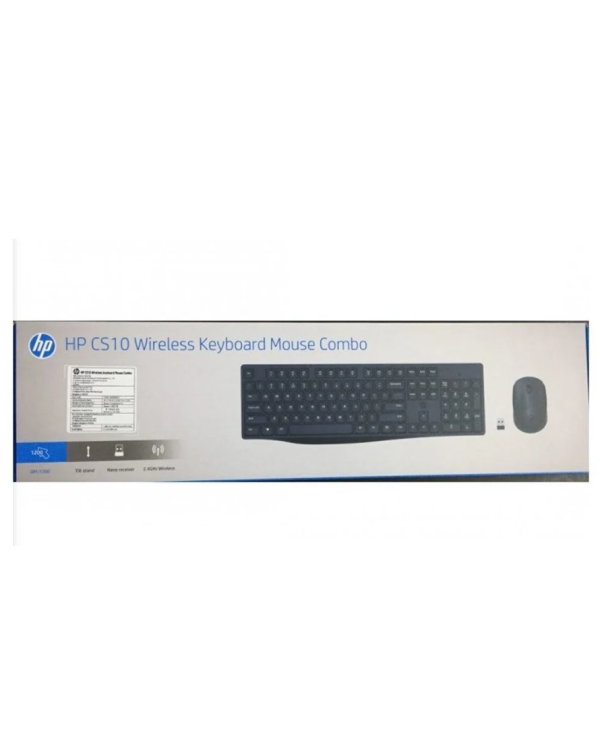 HP CS10 Беспроводная Клавиатура + Мышь USB / ENG / 1600DPI