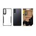 Tactical Quantum Stealth Cover Защитный чехол для Samsung Galaxy S25 Edge / прозрачный/чёрный