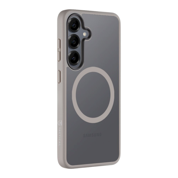 Обложка книги «Tactical MagForce Hyperstealth Cover Защитный чехол для Samsung Galaxy S25 / светло-серый»