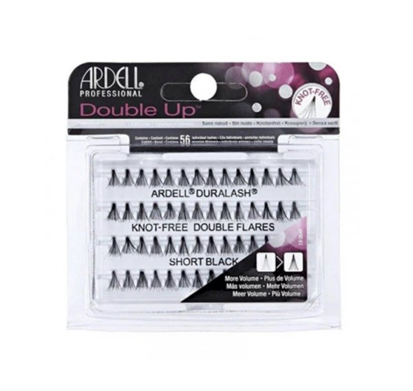 Обложка книги «Ardell Double Up Knot‑Free Double Flares Накладные Ресницы Short Black»