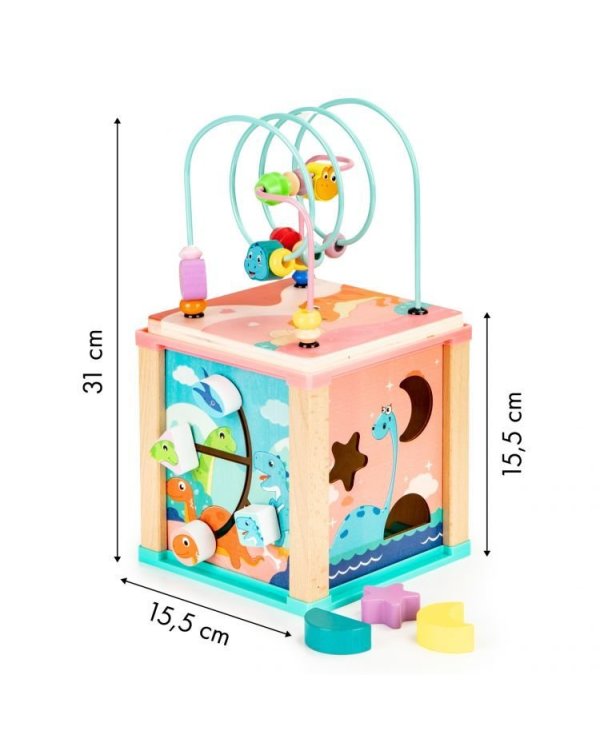 Дополнительное изображение книги «EcoToys 5в1 Сортировщик и лабиринты»