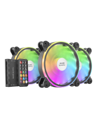 Mars Gaming MFXKIT ARGB 12cm Комплект кулеров для компьютера с дистанционным управлением