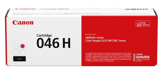 Canon 1252C002 / 046H Original Magenta Kартридж Kрасный