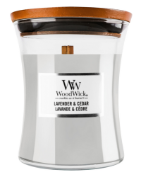 Woodwick Lavender & Cedar Ароматическая свеча 275 g