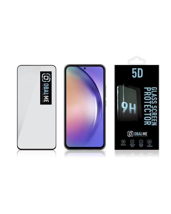 OBAL:ME 5D Glass Screen Protector Защитное стекло для Samsung Galaxy A54 5G / чёрный
