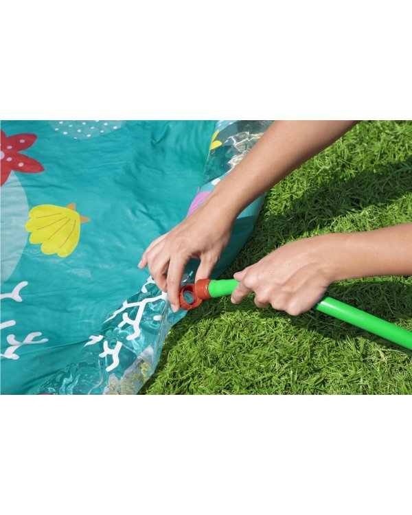 BESTWAY 52487 Надувной детский бассейн с фонтаном для детей 165 cm