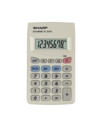Sharp SH-EL233S Карман Mini Kалькулятор