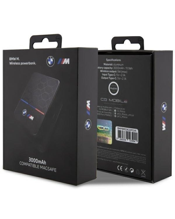 BMW BMPBMS3K22PGVK 5W Внешний аккумулятор 3000mAh