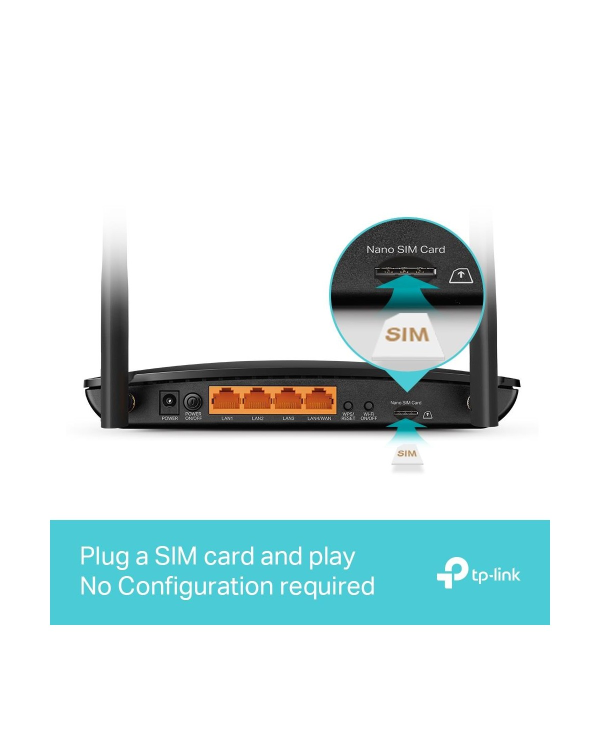 TP-Link Archer MR500 Роутер Wi-Fi 5 / скорость до 1167Mbps / 2.4GHz + 5GHz