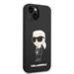 Karl Lagerfeld Liquid Silicone Ikonik NFT Защитный чехол для iPhone 14 Plus / чёрный