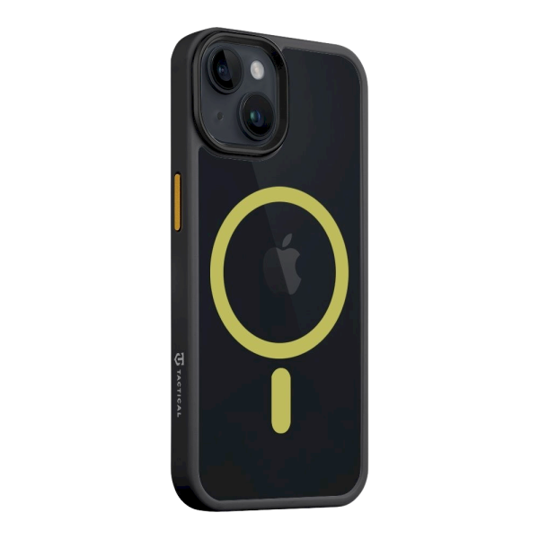 Обложка книги «Tactical MagForce Hyperstealth 2.0 Защитный чехол для iPhone 14 / чёрный/жёлтый»