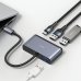 Usams 4in1 HUB 2xUSB 2.0 / USB 3.0 / USB-C USB Hub