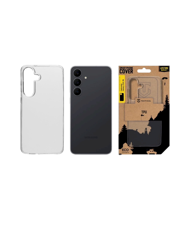 Tactical TPU Cover Защитный чехол для Samsung Galaxy S25 FE / прозрачный