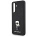 Karl Lagerfeld Fixed Glitter Ikonik Logo Metal Pin Case Чехол для Samsung Galaxy A56 5G