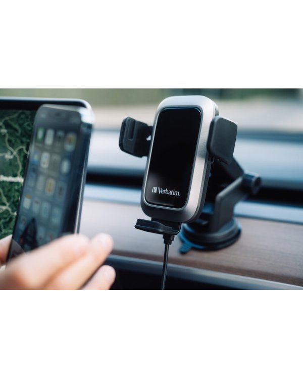 Verbatim FWC-03 Qi Авто держатель для телефона с беспроводной зарядкой