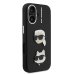 Karl Lagerfeld Grained PU K&CH Heads Case Чехол для Apple iPhone 16