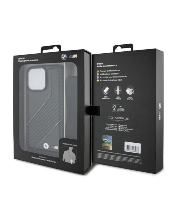 BMW BMHCP15L23PSCCK Чехол для Apple iPhone 15 Pro