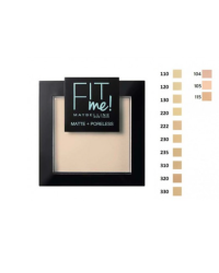 Maybelline Fit Me! Matte + Poreless Компактная пудра 105 Natural Ivory 9 g