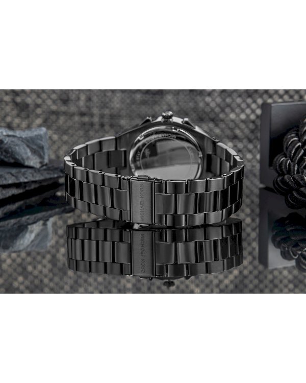 Дополнительное изображение книги «Michael Kors Lennox Мужские Часы Black Stainless Steel Chronograph 40mm»