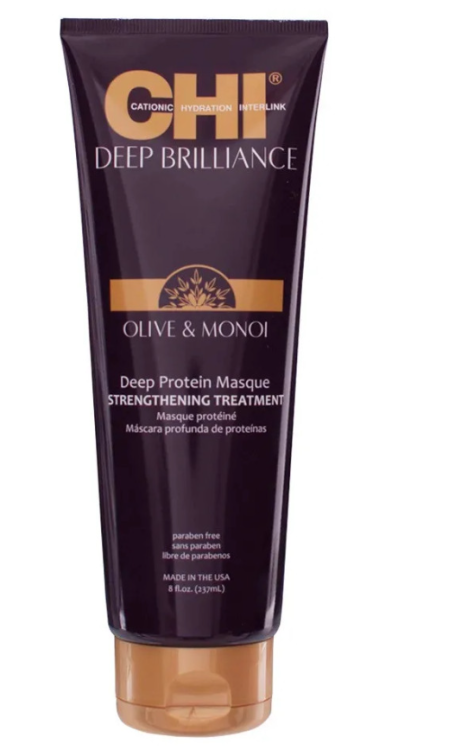 CHI Deep Brilliance Olive & Monoi Восстанавливающая Маска 237ml